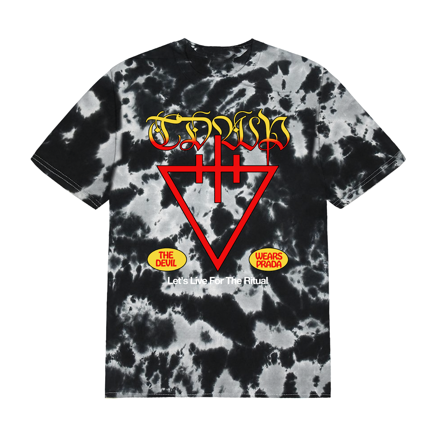 Let's Live For The Ritual Tie Dye Tee