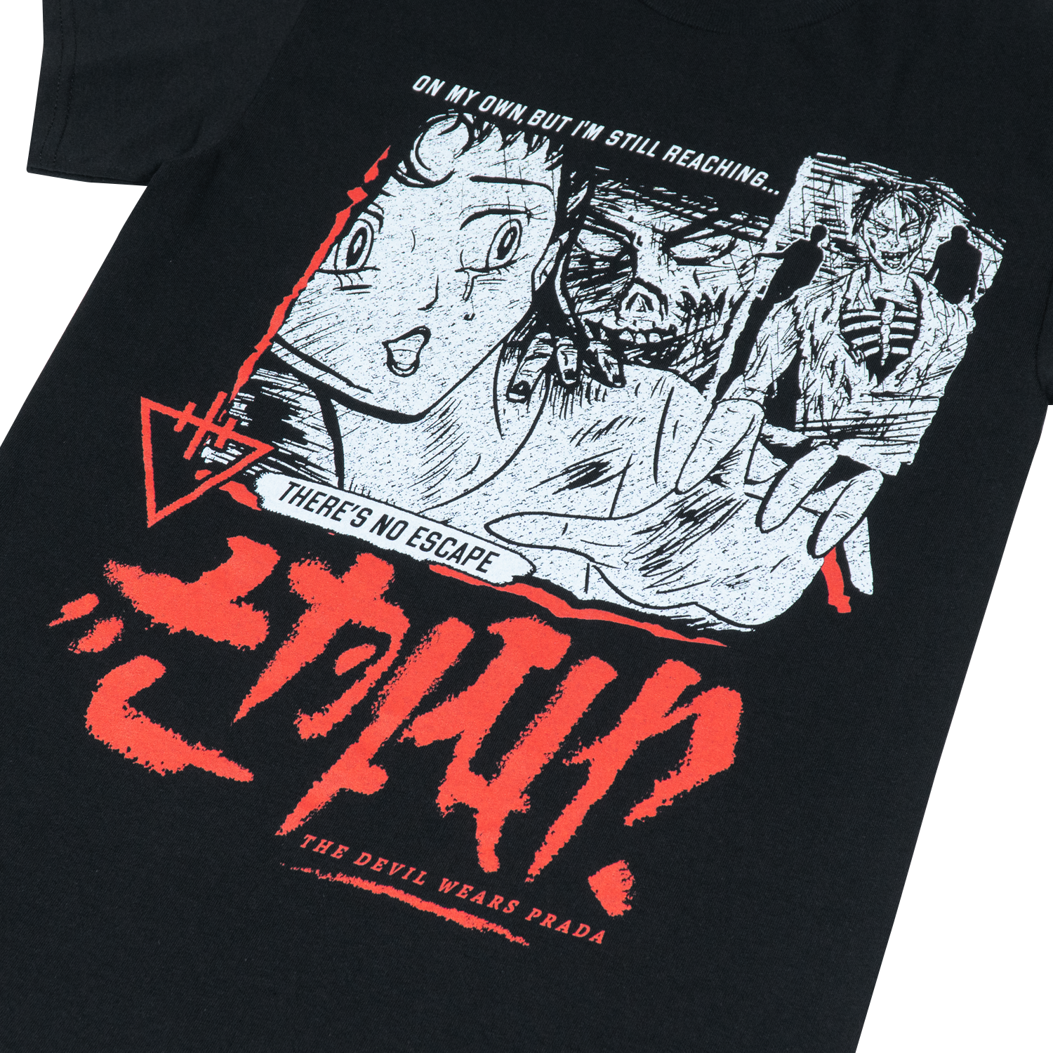 Black Anime Tee