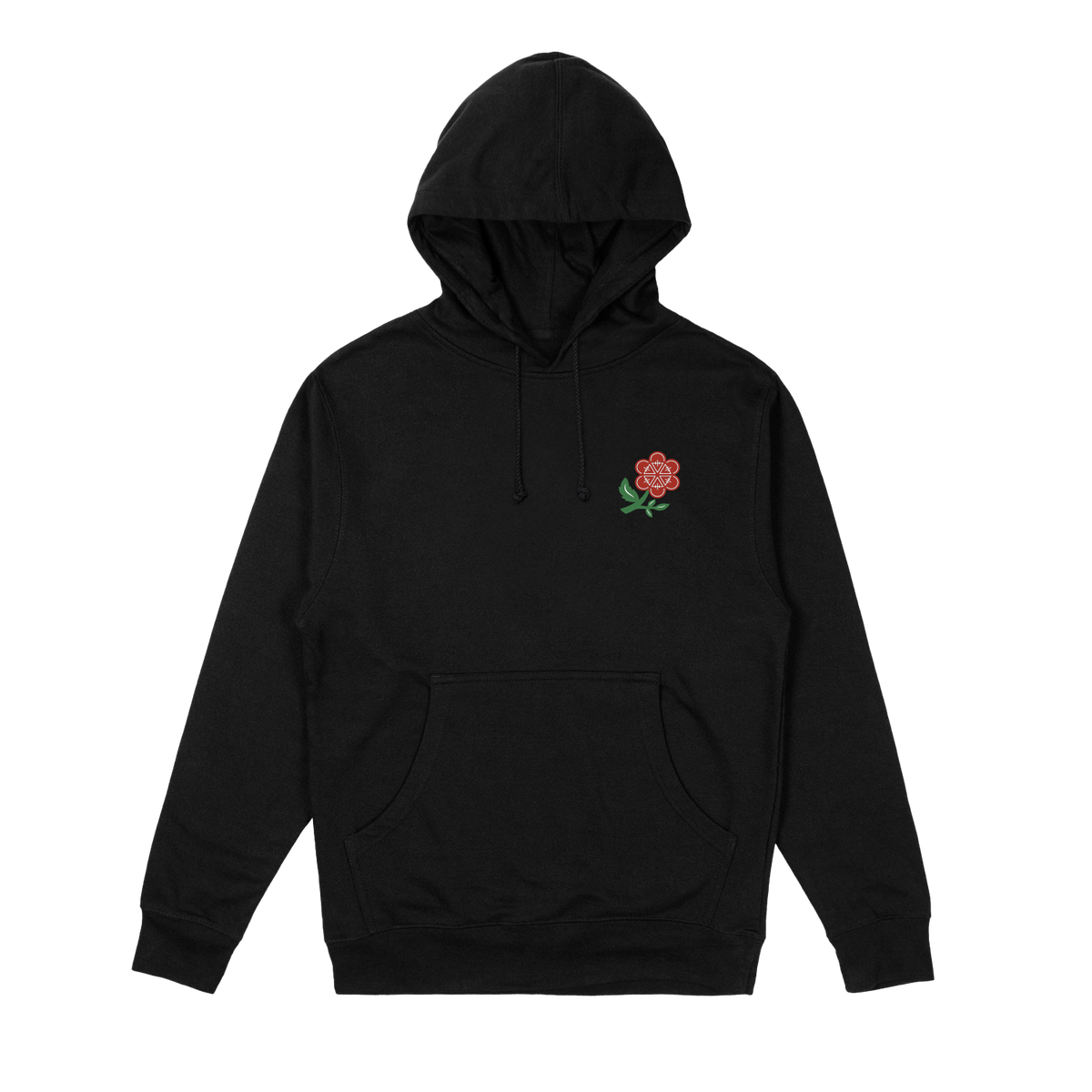 トップス 44 Flowers Hoodie Black トップス 44 Flowers Hoodie Black Black Flower Hoodie