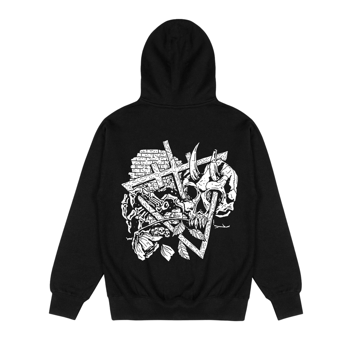 Horned Skull Hoodie (Pre-Order)