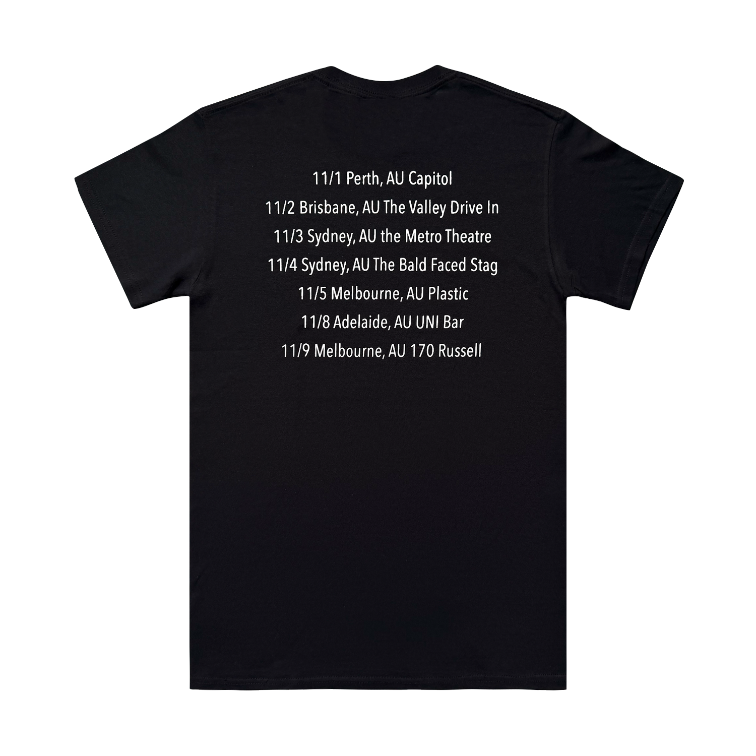 With Roots Above Australian Anniversary Tour Tee
