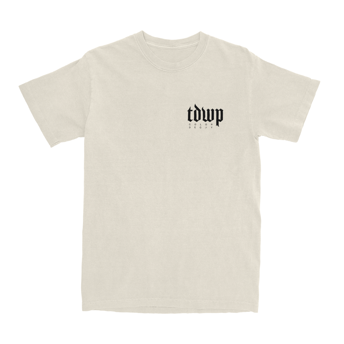 Color Decay Cream Tee